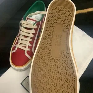 Gucci | Shoes | Gucci Mens Red Tennis 977 Sneaker 66111  display picture 3
